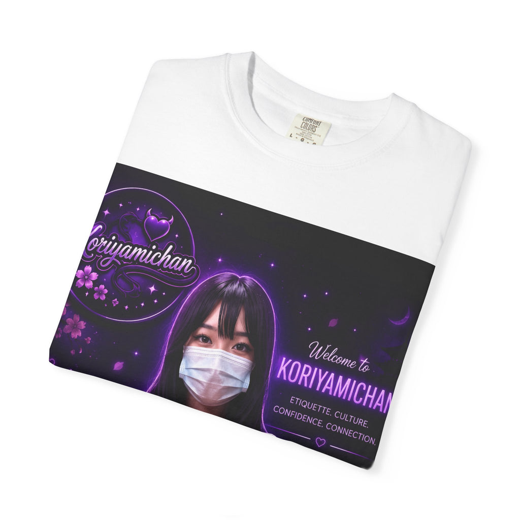 Graphic T-Shirt — Kori with a Heart Gesture