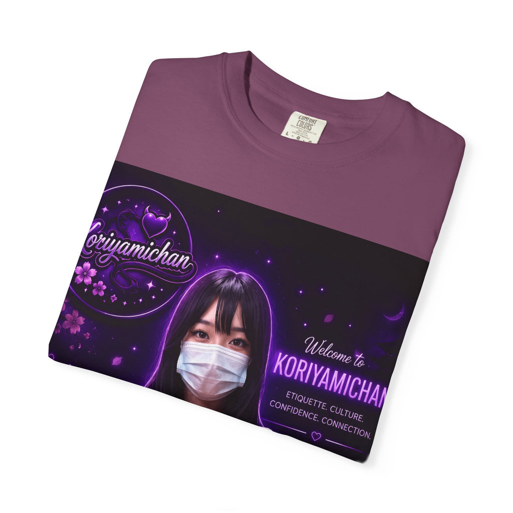 Graphic T-Shirt — Kori with a Heart Gesture