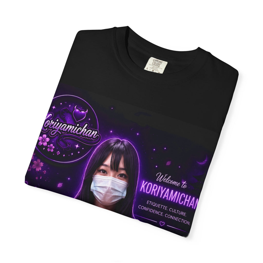 Graphic T-Shirt — Kori with a Heart Gesture